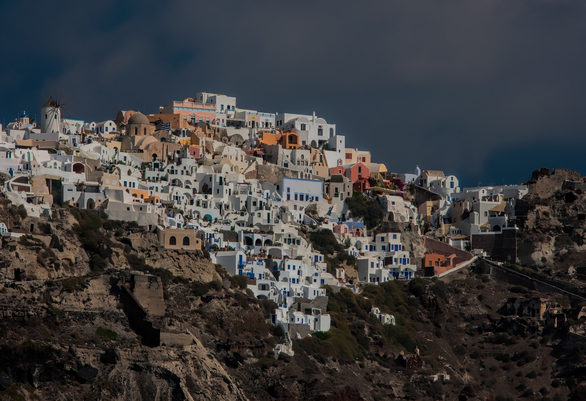 Canon EOS-1Ds Mark III sample photo. Santorini photography