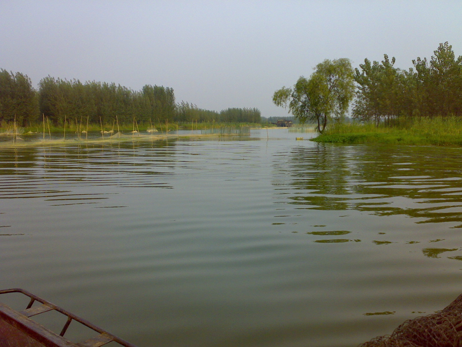 Nokia N73 sample photo. Weishan lake photography