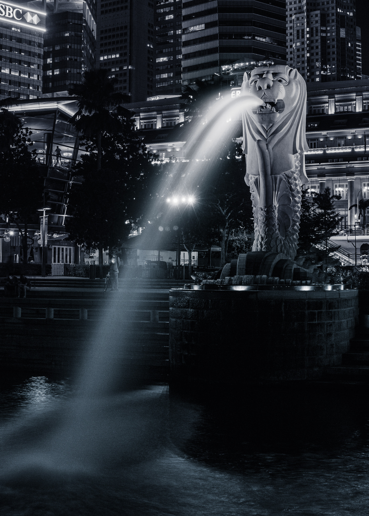 Canon EOS 100D (EOS Rebel SL1 / EOS Kiss X7) sample photo. Merlion photography