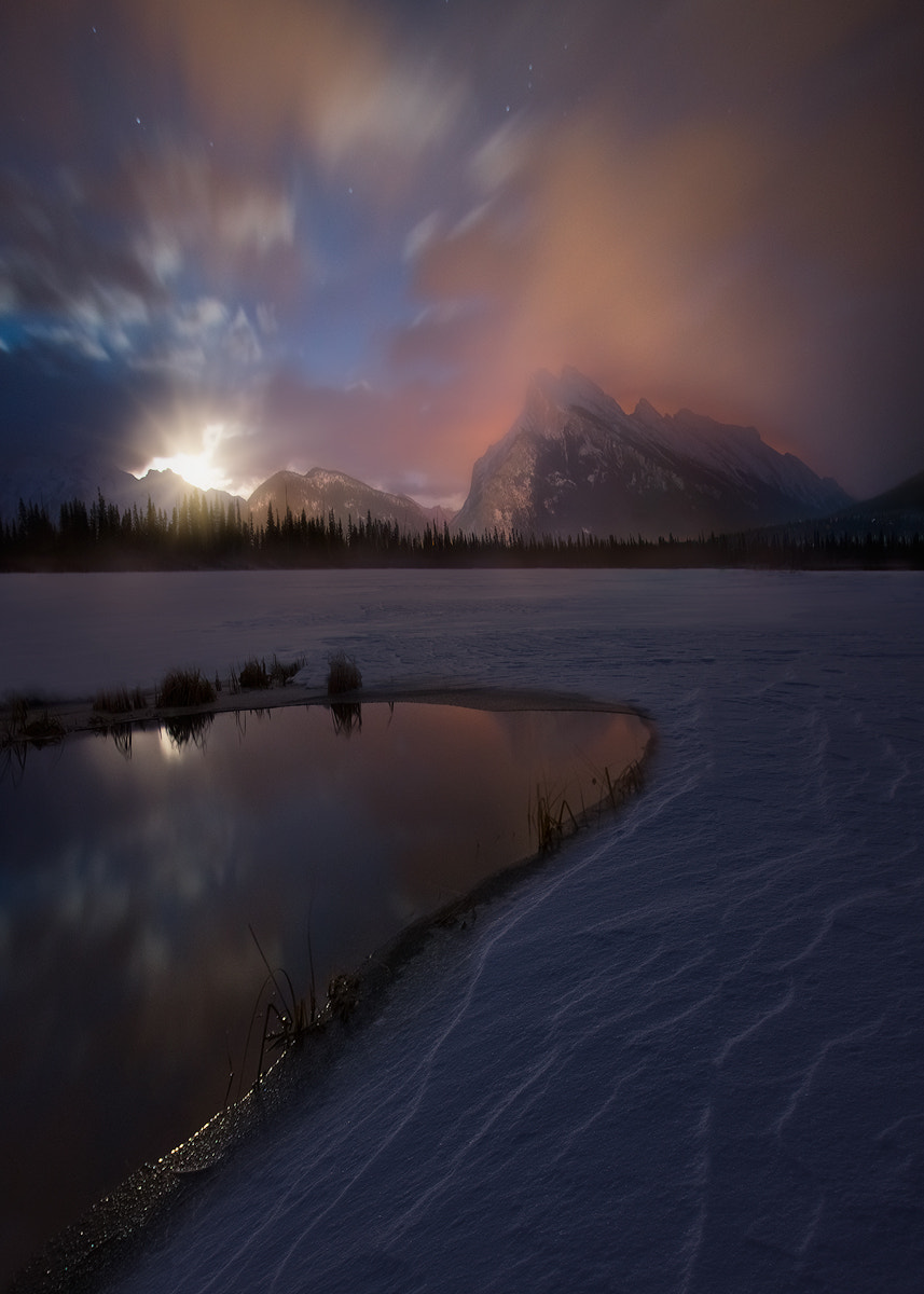 Sony a7R II + Canon EF 17-40mm F4L USM sample photo. Moonshine photography
