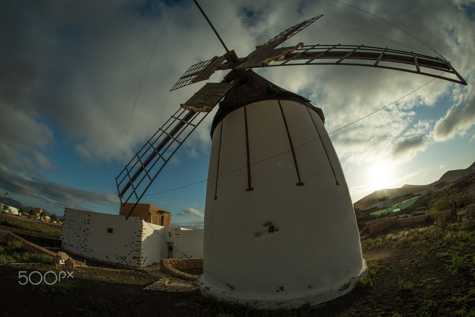 Samyang 12mm F2.8 ED AS NCS Fisheye sample photo. Los molinos photography