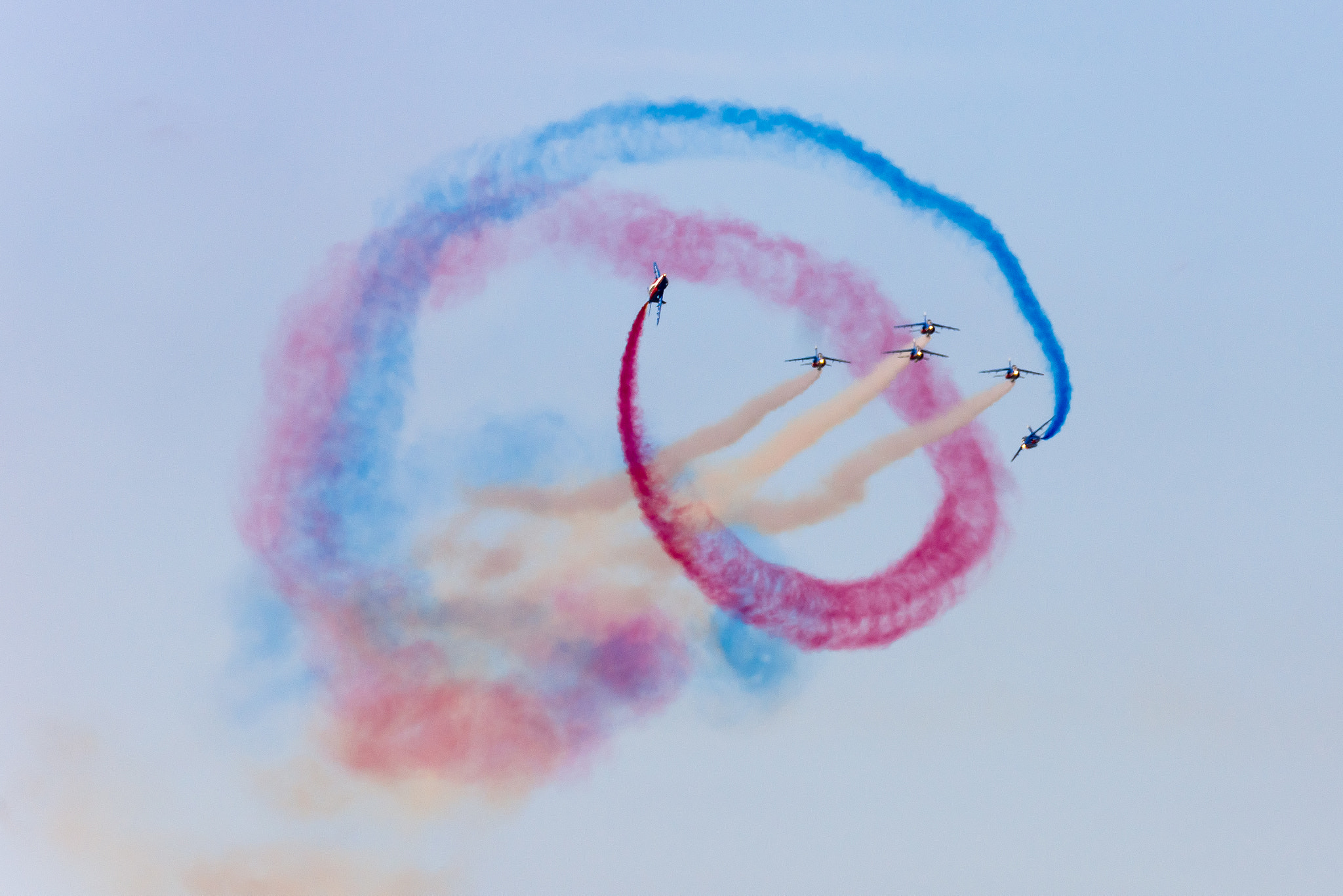 Sony 70-300mm F4.5-5.6 G SSM sample photo. Patrouille de france photography
