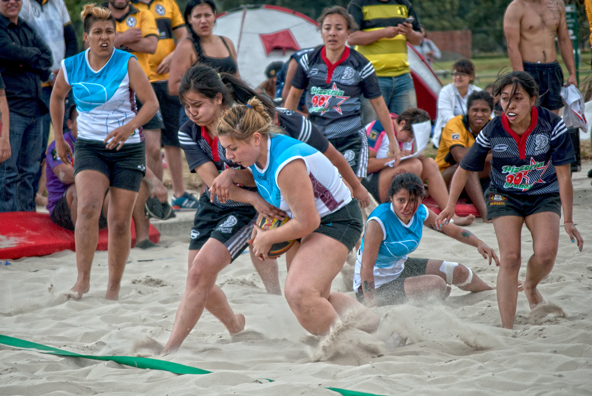 Nikon D200 sample photo. Rugby playa 2016 bogota photography