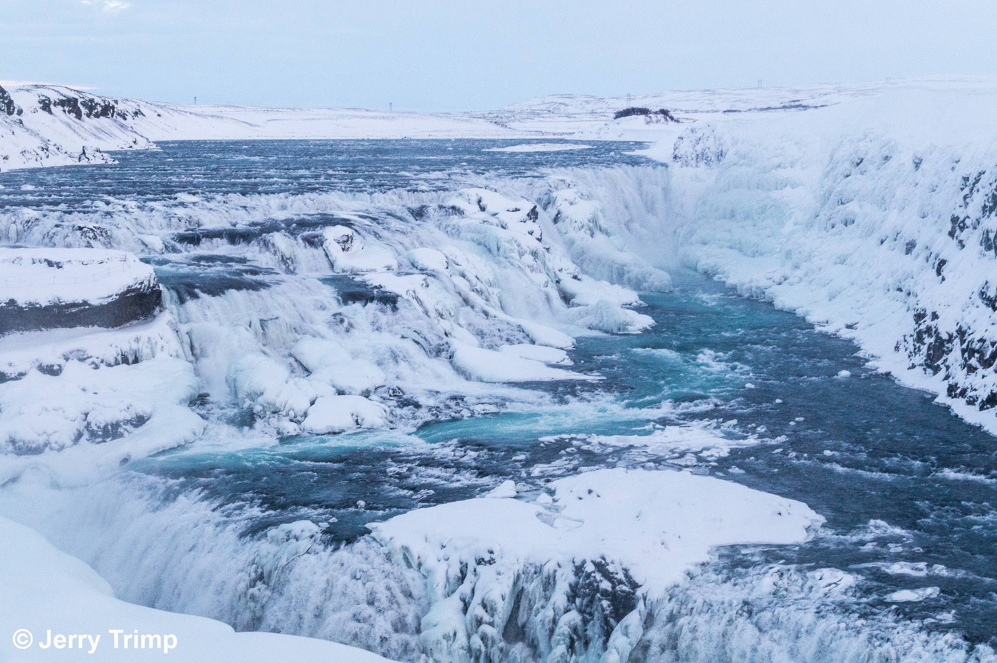 Sony SLT-A58 + Sigma 17-70mm F2.8-4.5 (D) sample photo. Frozen gullfoss photography