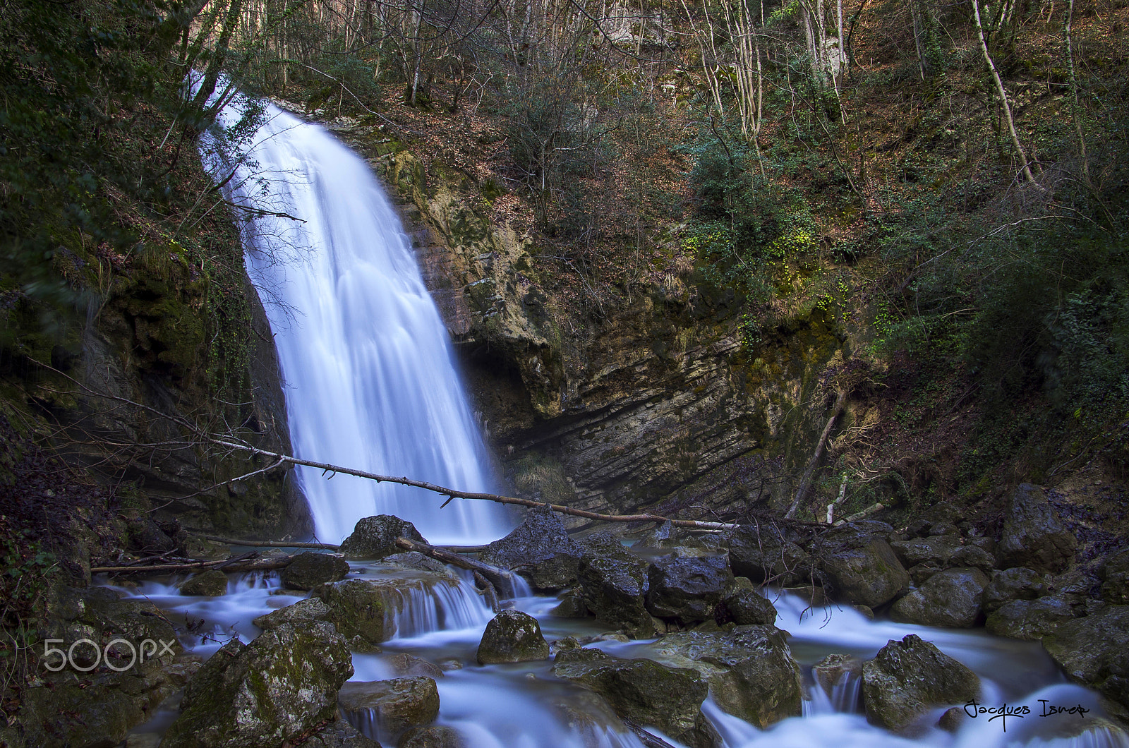 Pentax K-5 sample photo. Cascade de l'alloix photography