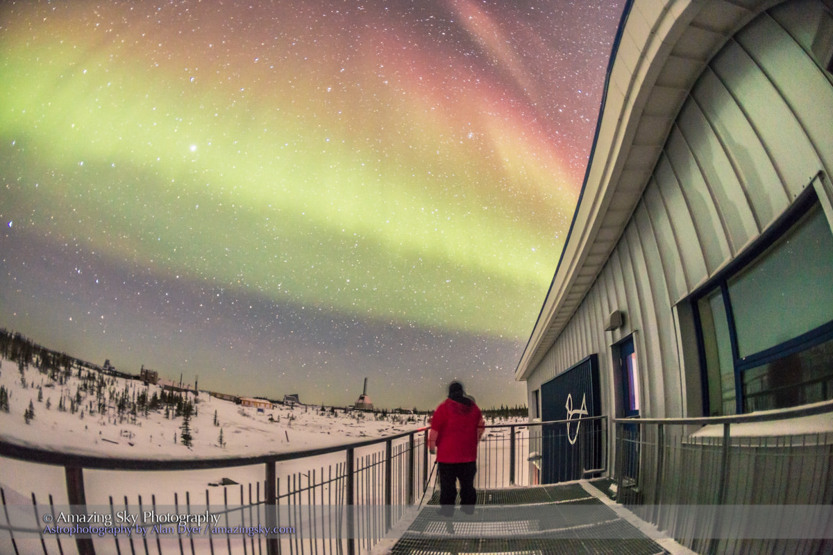 Canon EOS 6D + Canon EF 15mm F2.8 Fisheye sample photo. Aurora photographer at churchill northern studies centre (feb 8, photography