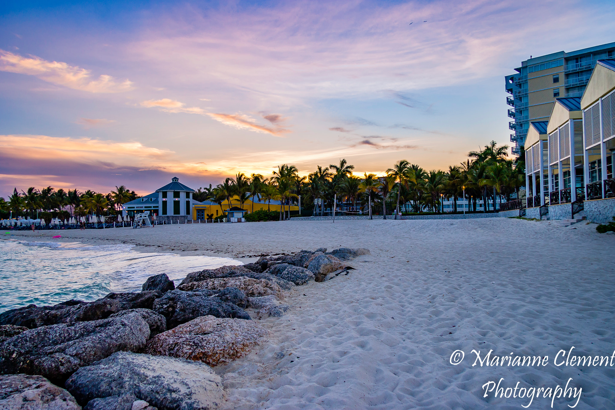 Canon EF-S 17-85mm F4-5.6 IS USM sample photo. A sunset resort photography