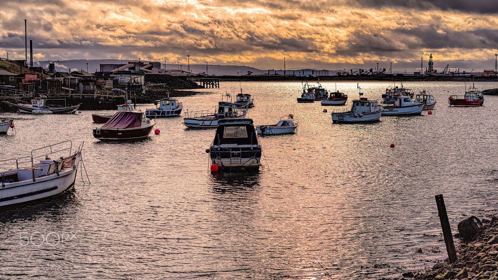 Canon EOS-1D X + Sigma 50mm F1.4 EX DG HSM sample photo. South gare sunset ii photography