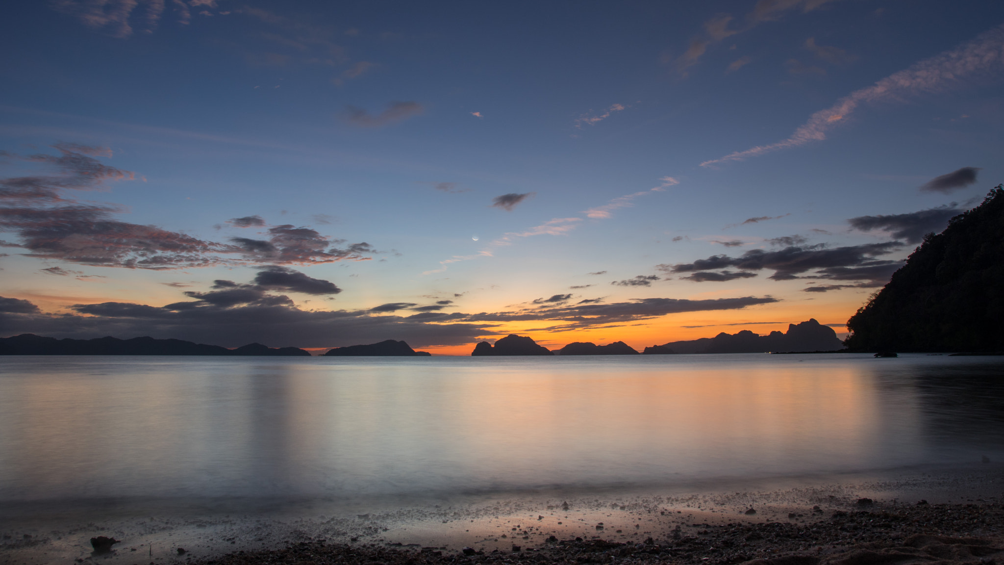 Pentax K-3 II sample photo. Islands sunset photography