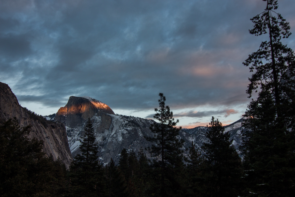 Tokina AT-X Pro 12-24mm F4 (IF) DX sample photo. Half-dome photography