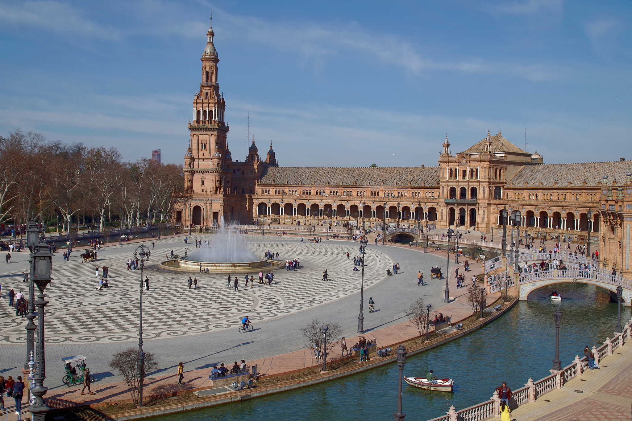 Pentax K-S1 sample photo. Plaza de españa photography