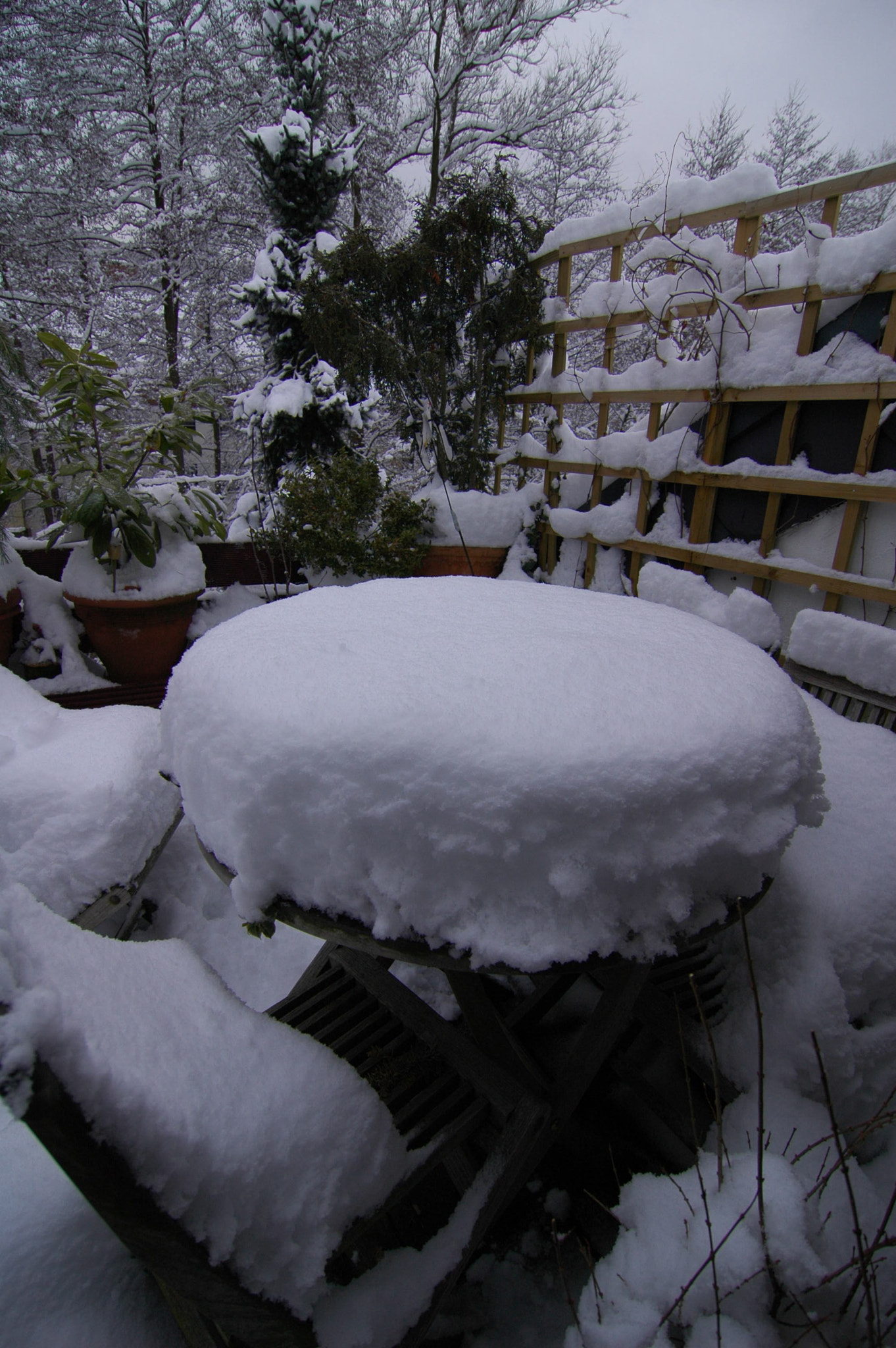 Nikon D70 sample photo. Much more snow photography