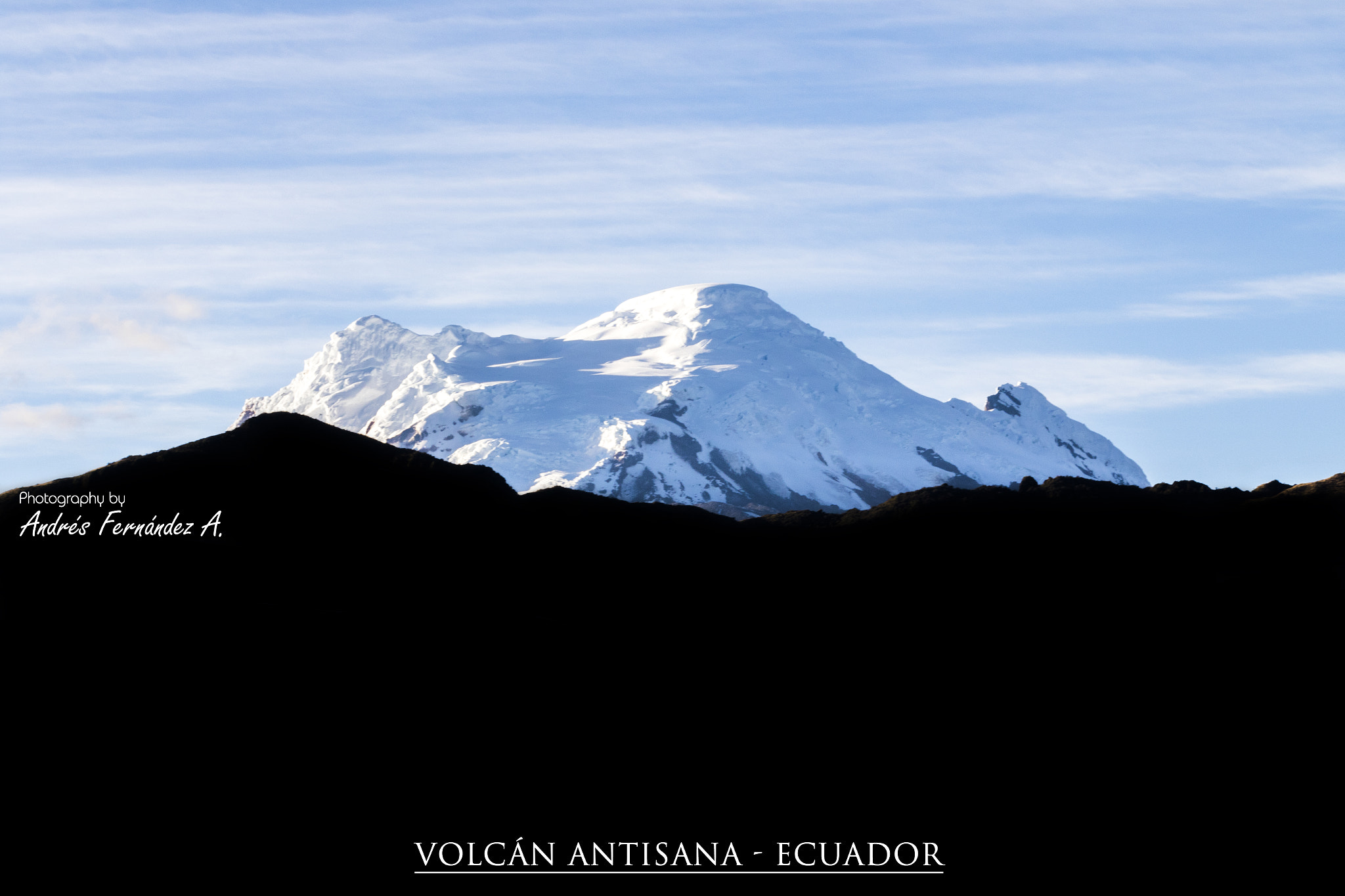 Sigma 70-200mm F2.8 EX DG OS HSM sample photo. Cara sur del volcán antisana photography