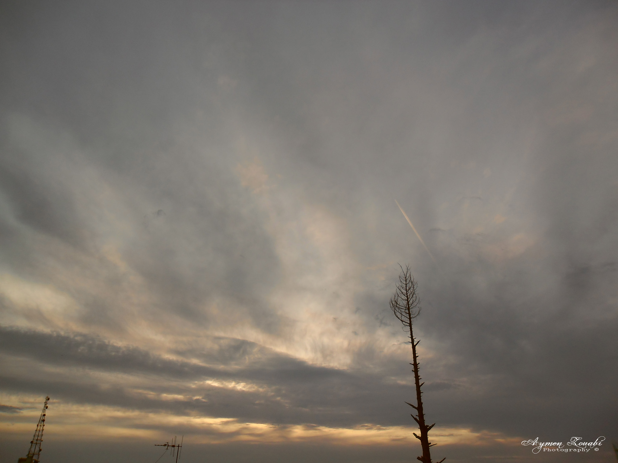 Samsung ES80/ ES81 sample photo. Sky photography
