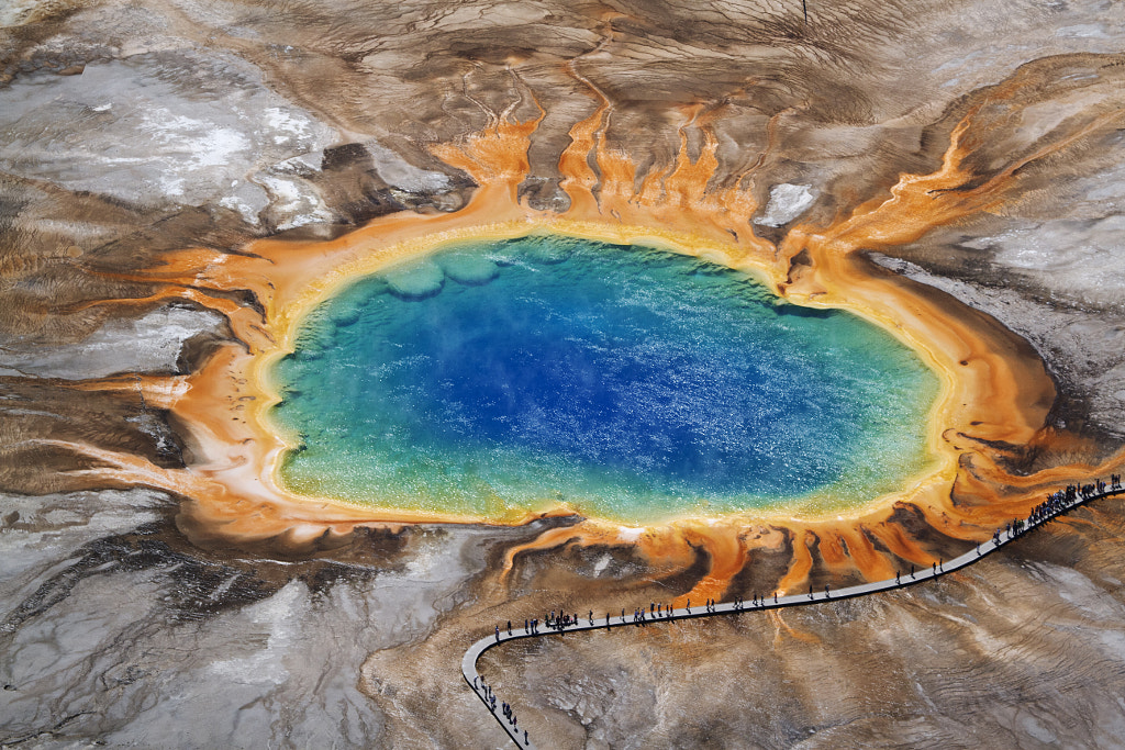 Grand Prismatic Spring, Yellowstone by A.M. Ruttle on 500px.com