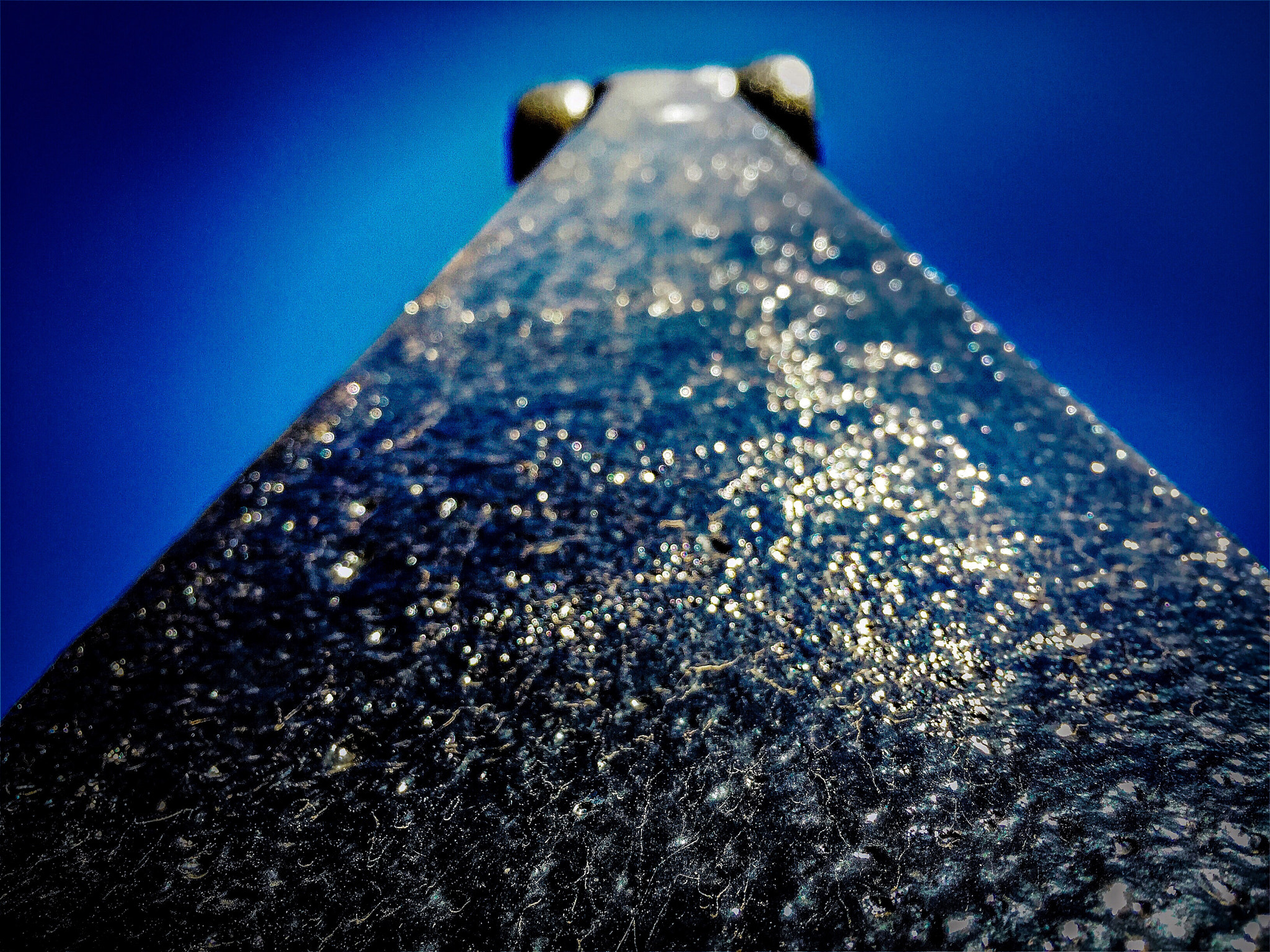 Hipstamatic 304 sample photo. Detail of an old ship's anchor against a sky #2 photography