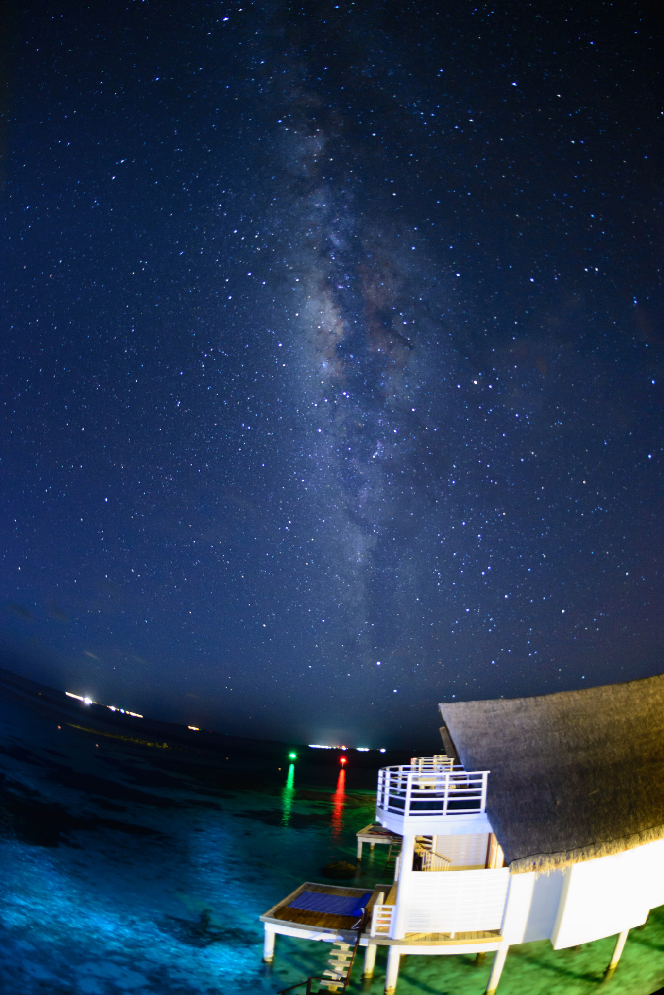 Nikon D610 + Nikon AF Fisheye-Nikkor 16mm F2.8D sample photo. Milky way at dawn, shot from maldives, april 2015 photography