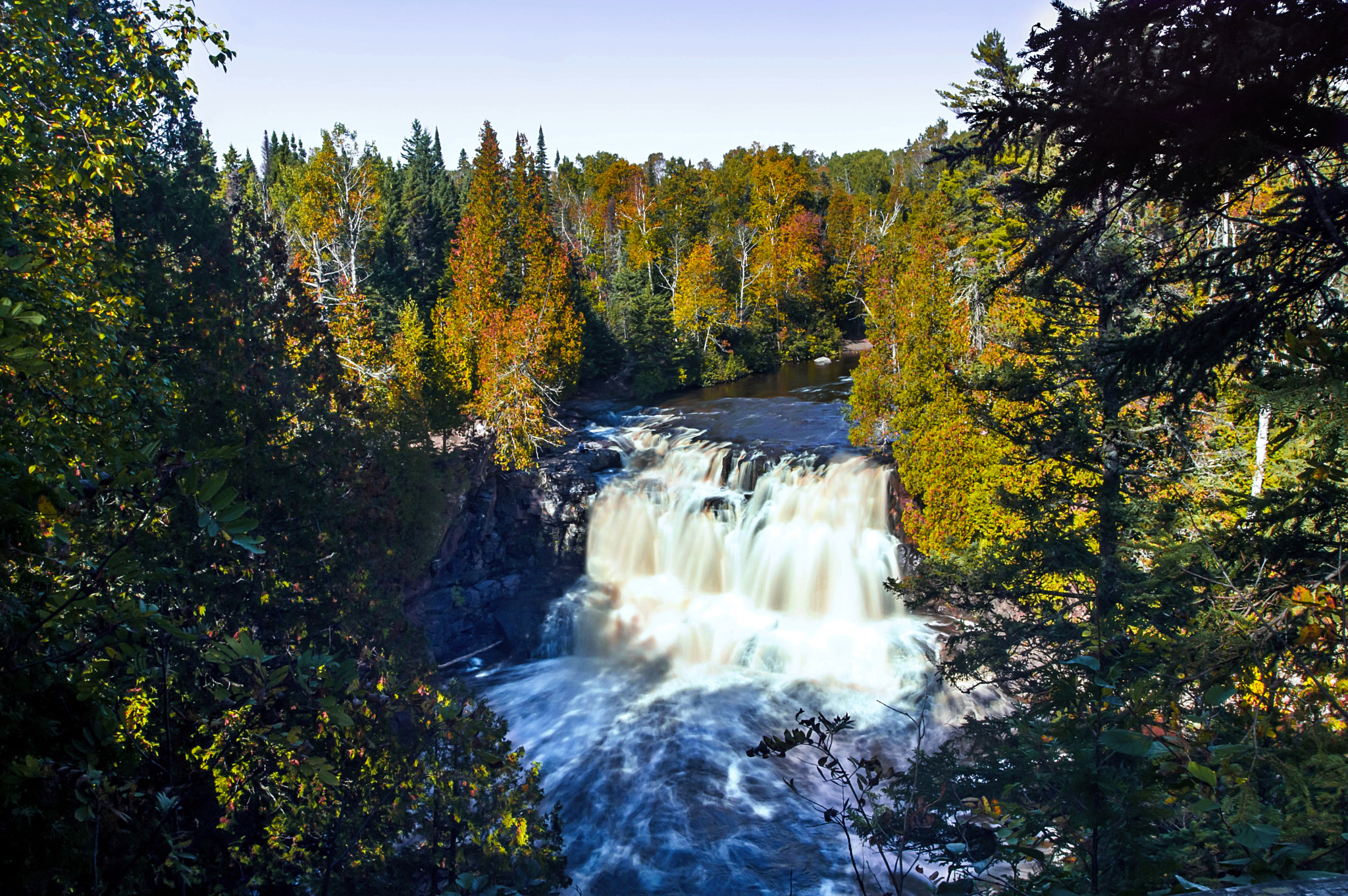 Pentax K-3 II sample photo. Gooseberry falls photography