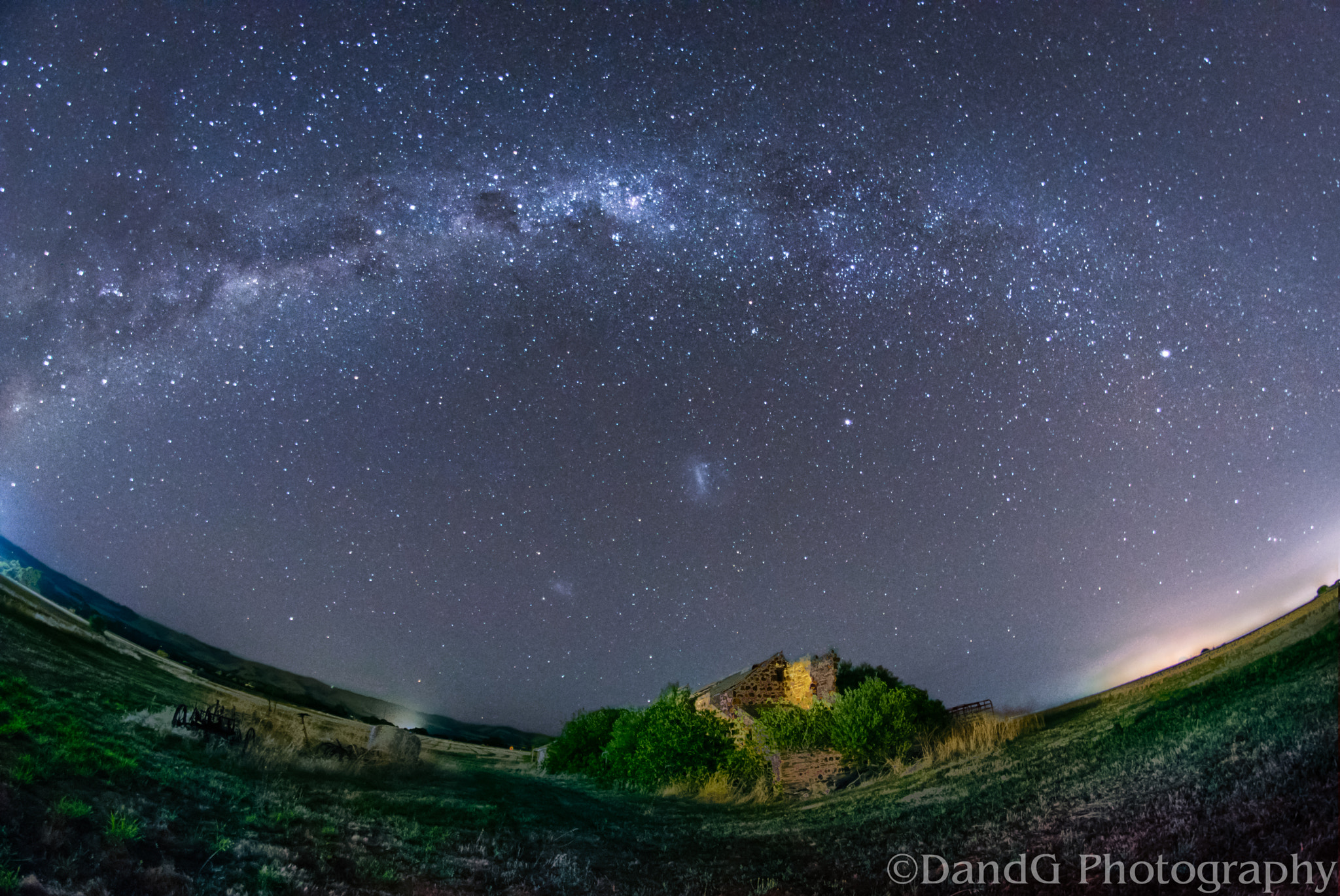 Nikon D5300 + Samyang 8mm F3.5 Aspherical IF MC Fisheye sample photo. Galactic bridge photography