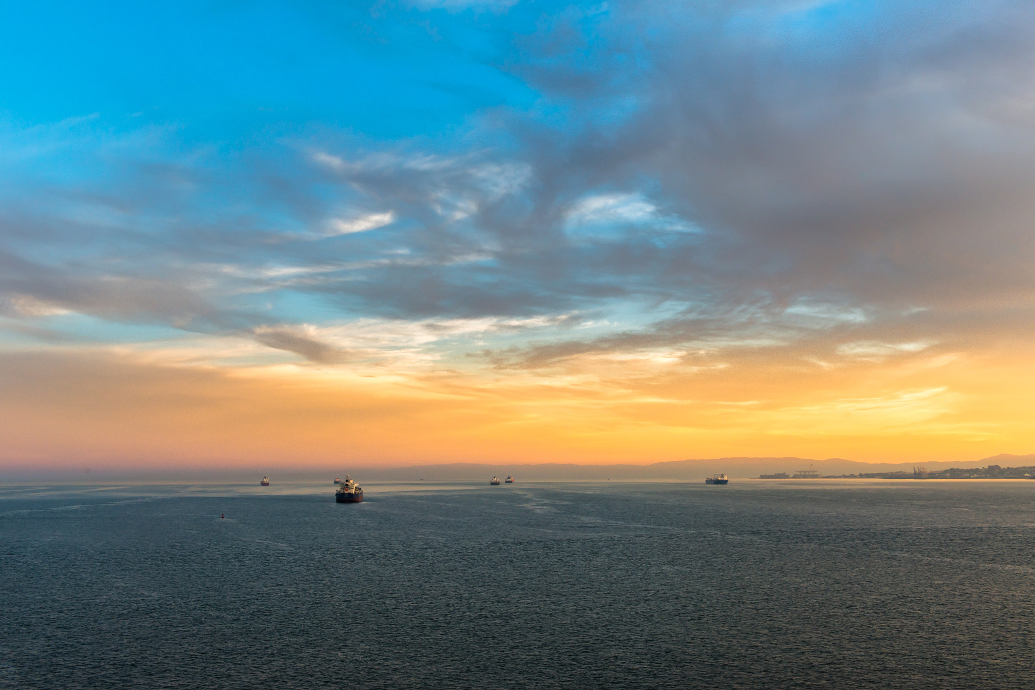 San Francisco Bay sunset