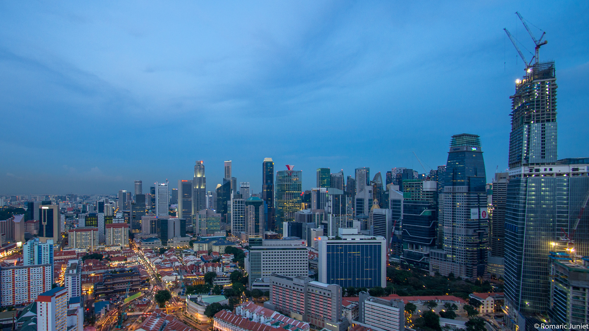 Pentax K-5 sample photo. Singapore from pinnacle duxton photography