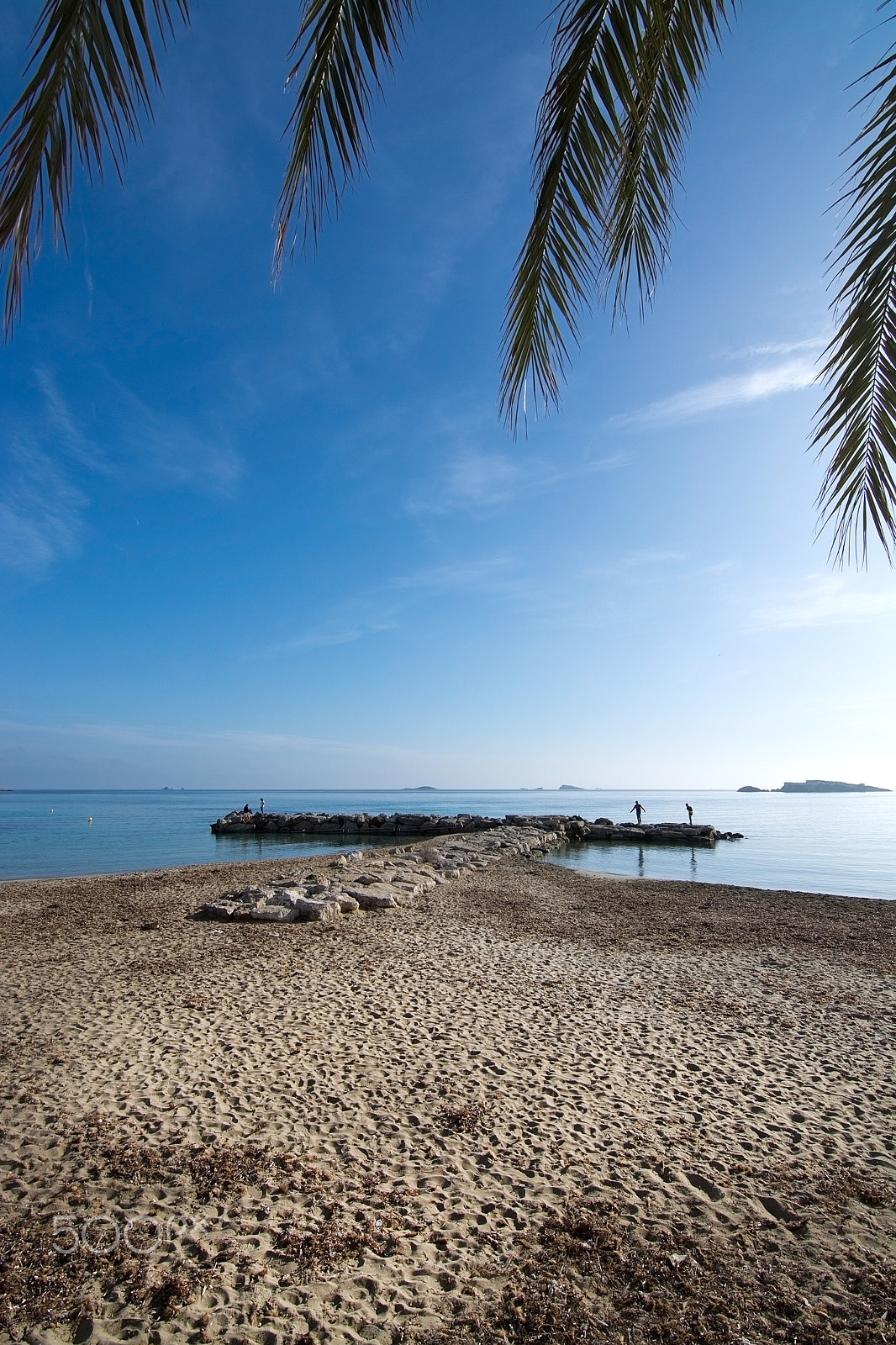 AF Zoom-Nikkor 28-100mm f/3.5-5.6G sample photo. Beach landscape with sea horizon photography