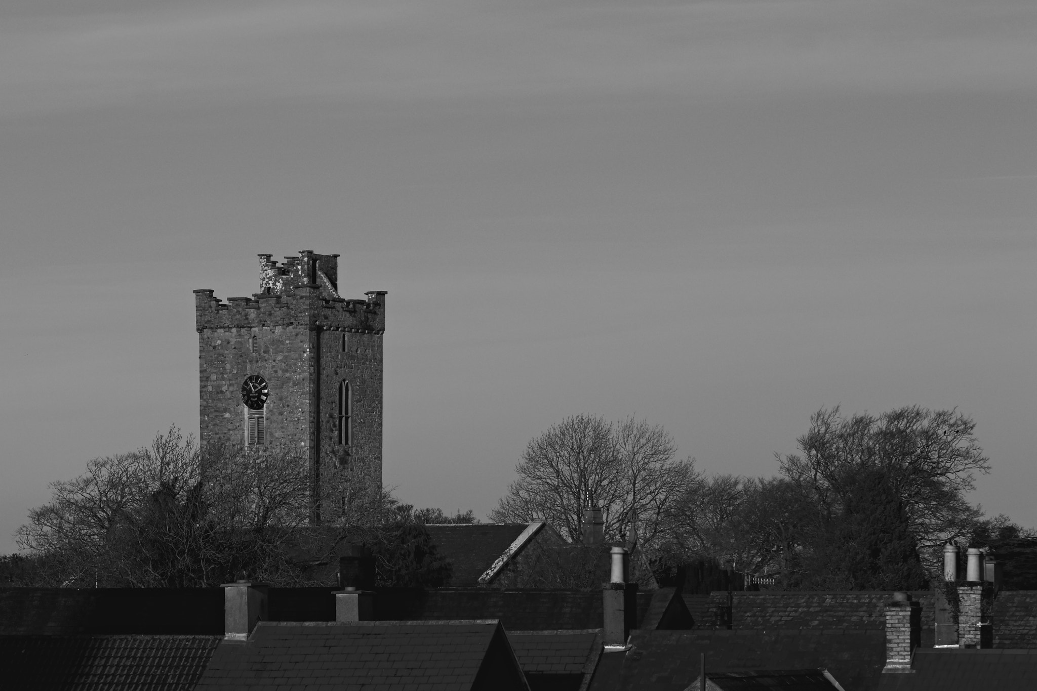 70.00 - 300.00 mm f/4.0 - 5.6 sample photo. Alone over the roofs photography