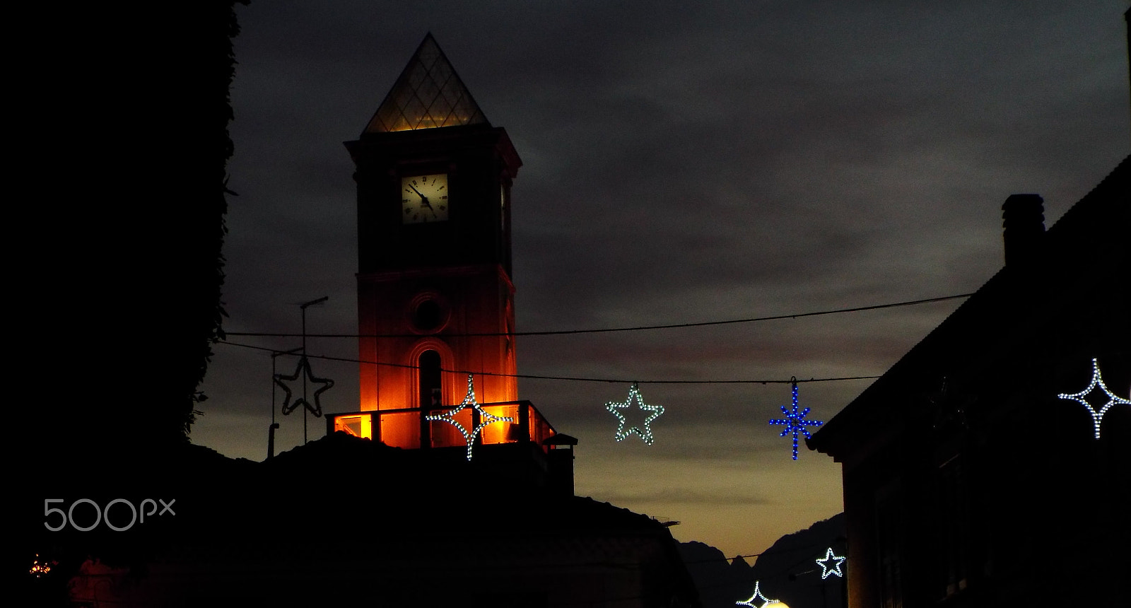 Fujifilm FinePix S9800 sample photo. Village's church tower photography