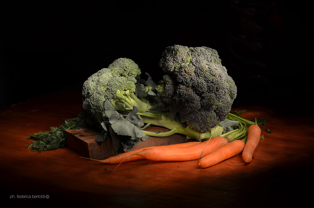 broccoli and carrots by Federica Bertoldi on 500px.com
