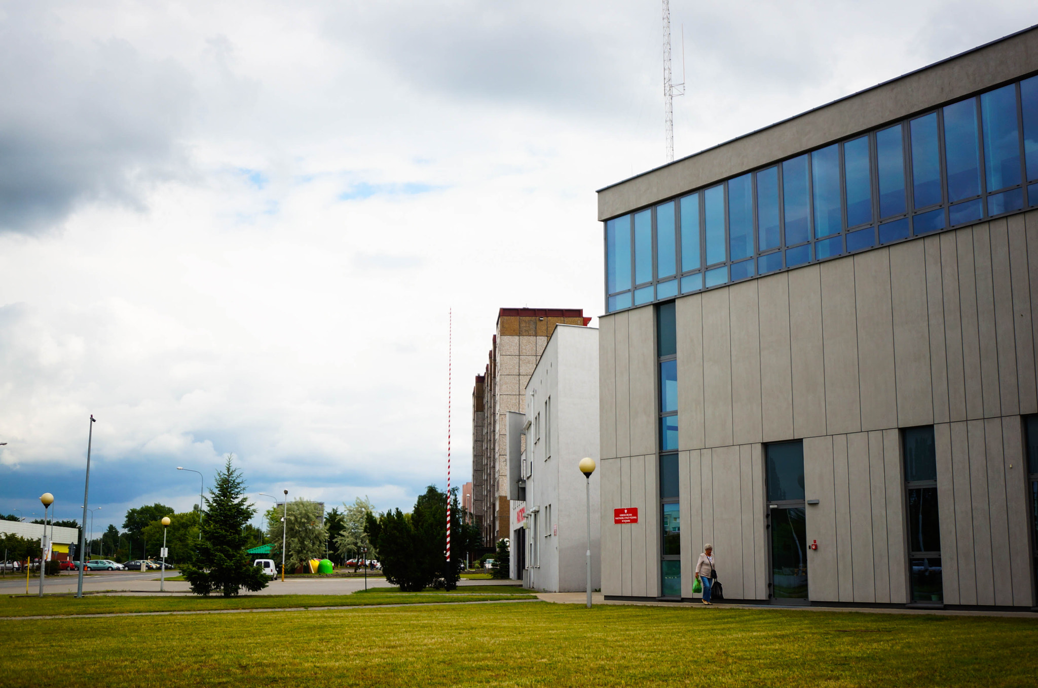 Sony Alpha NEX-5N + Sony E 30mm F3.5 Macro sample photo. Fire department building photography