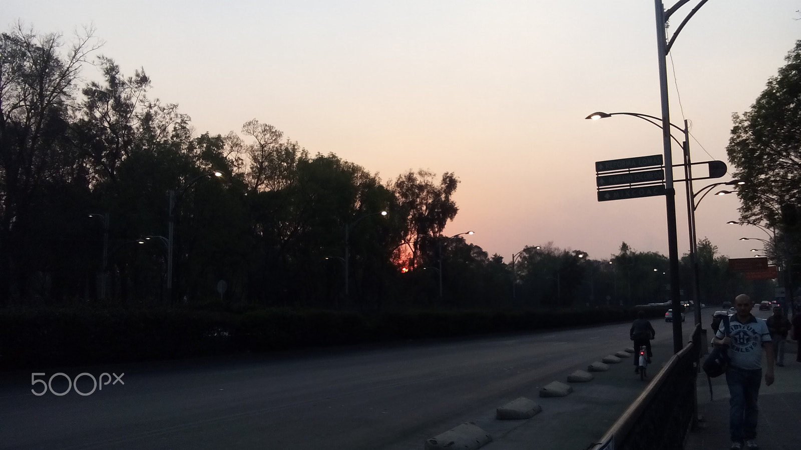 ZTE BLADE L2 PLUS sample photo. Atardecer en chapultepec, ciudad de méxico photography