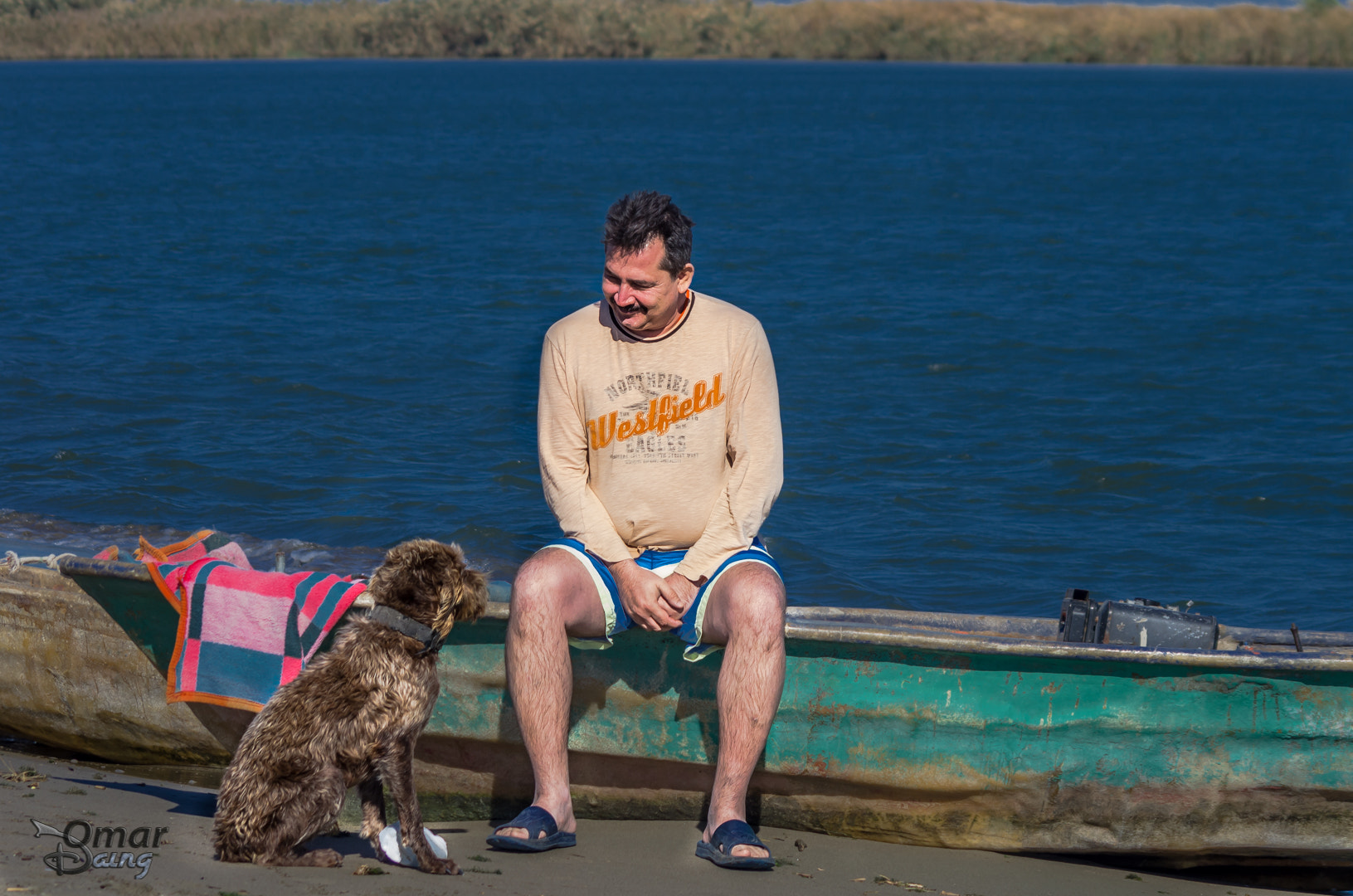 smc PENTAX-FA 100-300mm F4.7-5.8 sample photo. Man and dog - insan ve hayvanlar photography