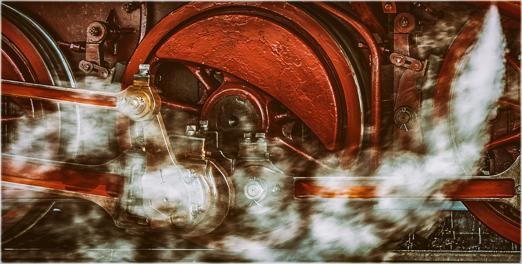 Sony Alpha DSLR-A700 + Sigma 17-70mm F2.8-4.5 (D) sample photo. Locomotive photography