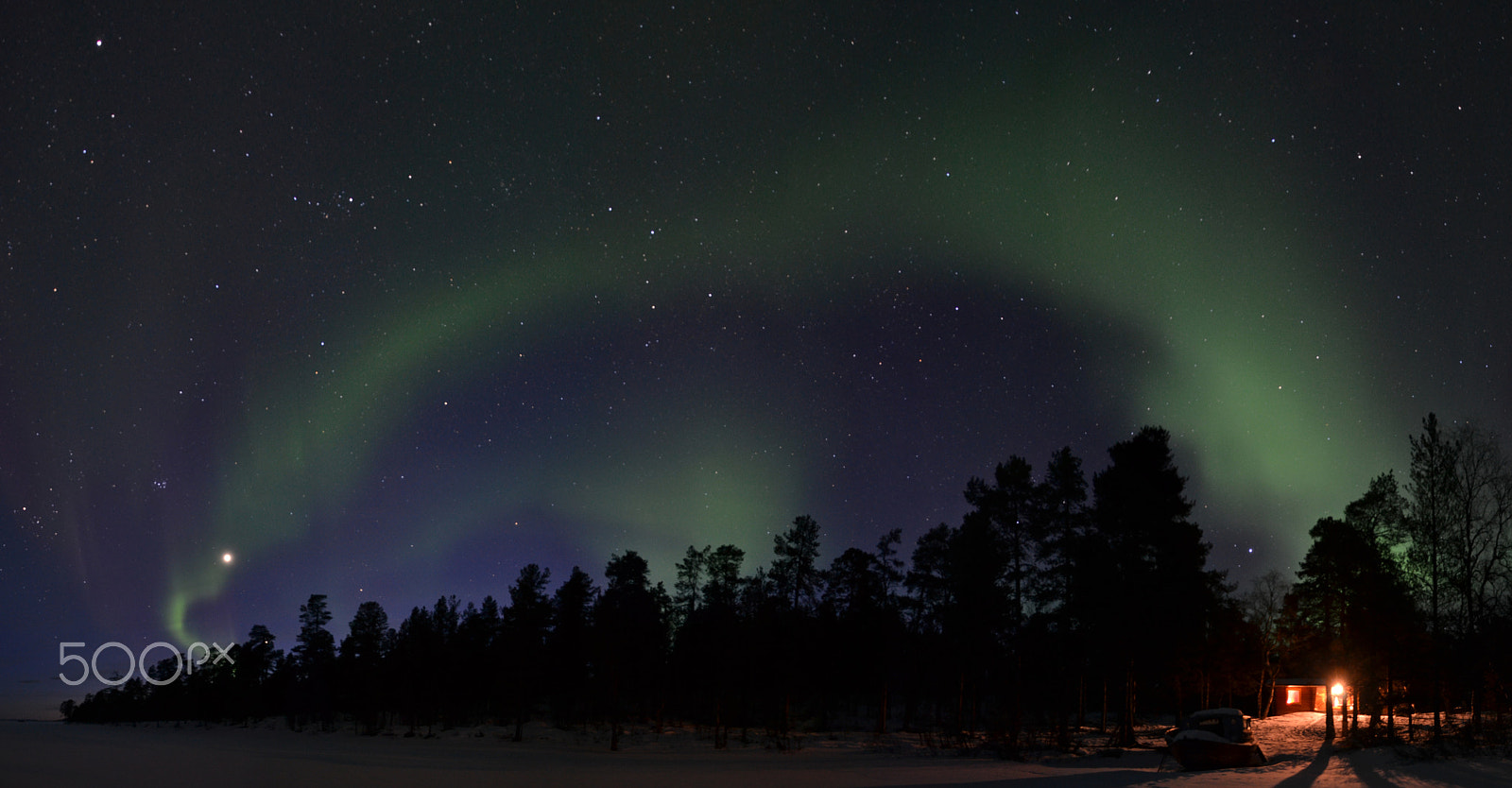 AF Zoom-Nikkor 24-120mm f/3.5-5.6D IF sample photo. Millions of stars &amp; the northern lights photography