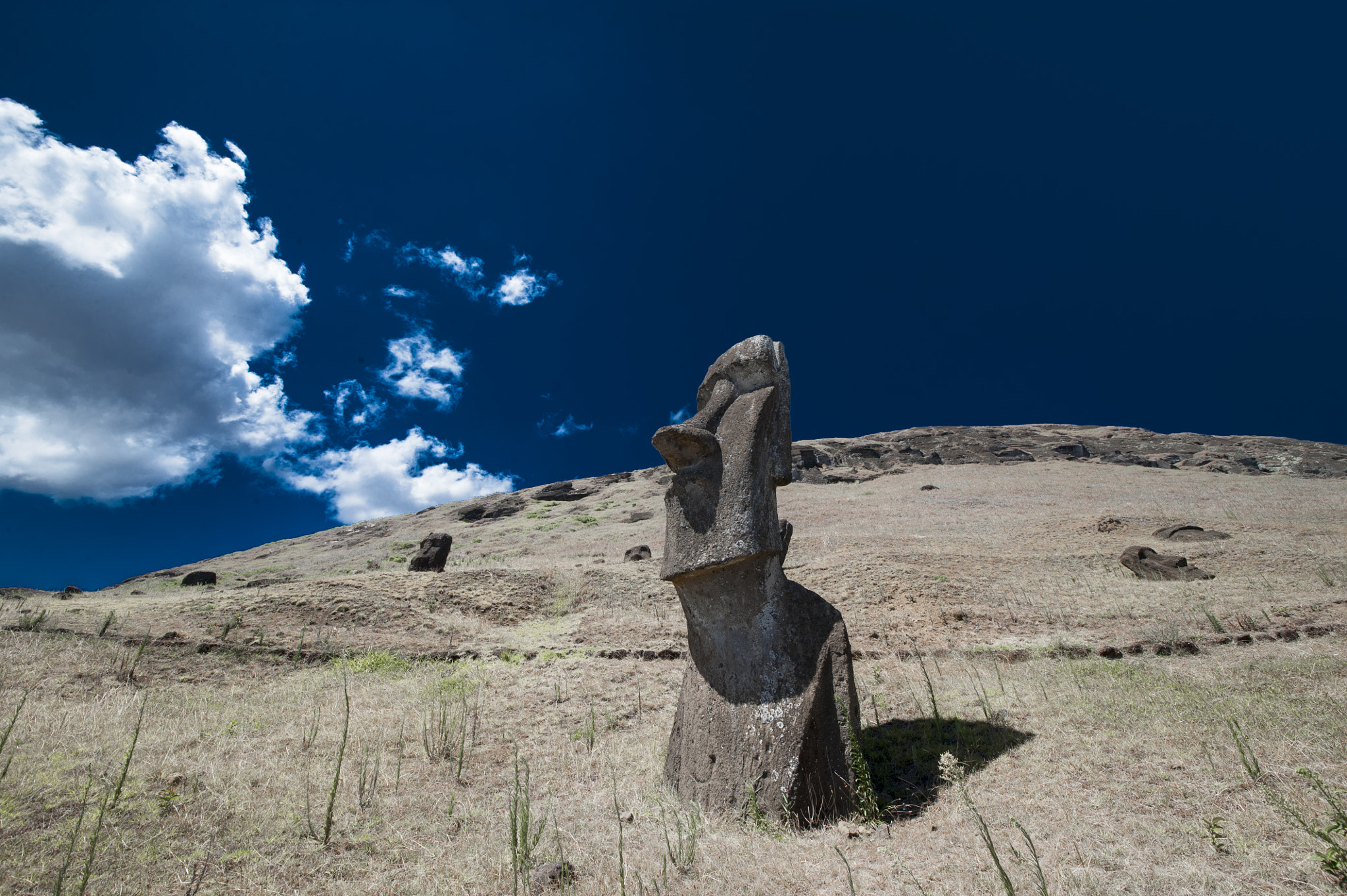 Sigma 12-24mm F4.5-5.6 II DG HSM sample photo. Easter island moai heads photography