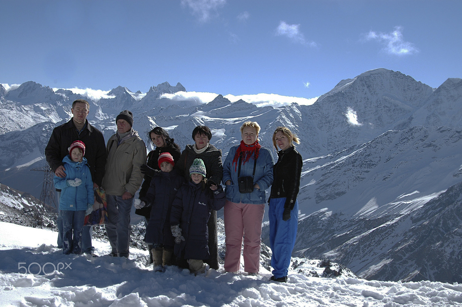 Nikon D70 sample photo. Elbrus . november 3 , 2006. photography