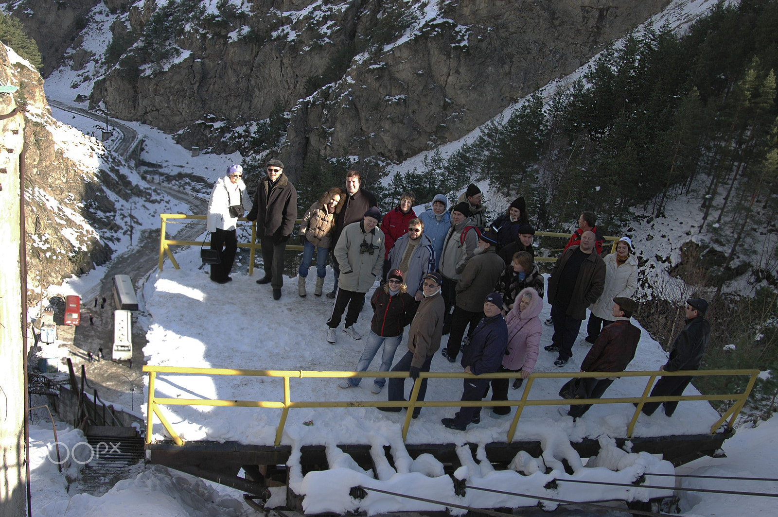 Nikon D70 sample photo. Kislovodsk - elbrus . november 11 , 2006. photography