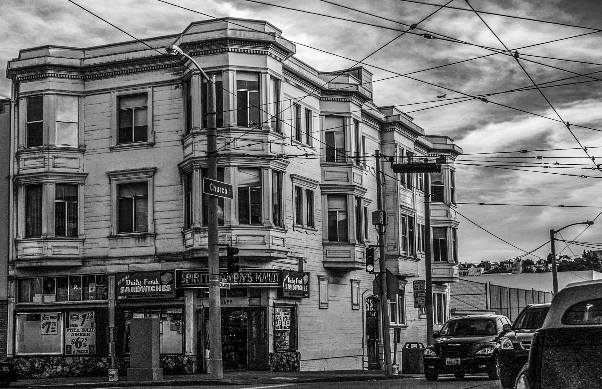AF Zoom-Nikkor 35-70mm f/2.8 sample photo. Church street market, san francisco photography