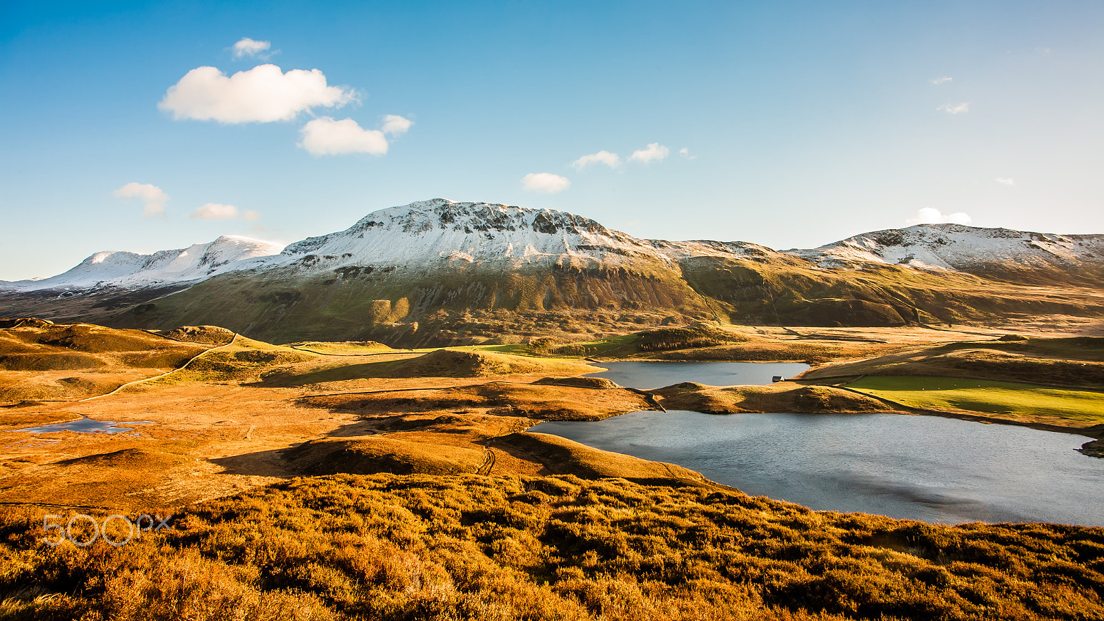 Canon EOS 5D + Tamron AF 19-35mm f/3.5-4.5 sample photo. Winter sun on cregennan photography