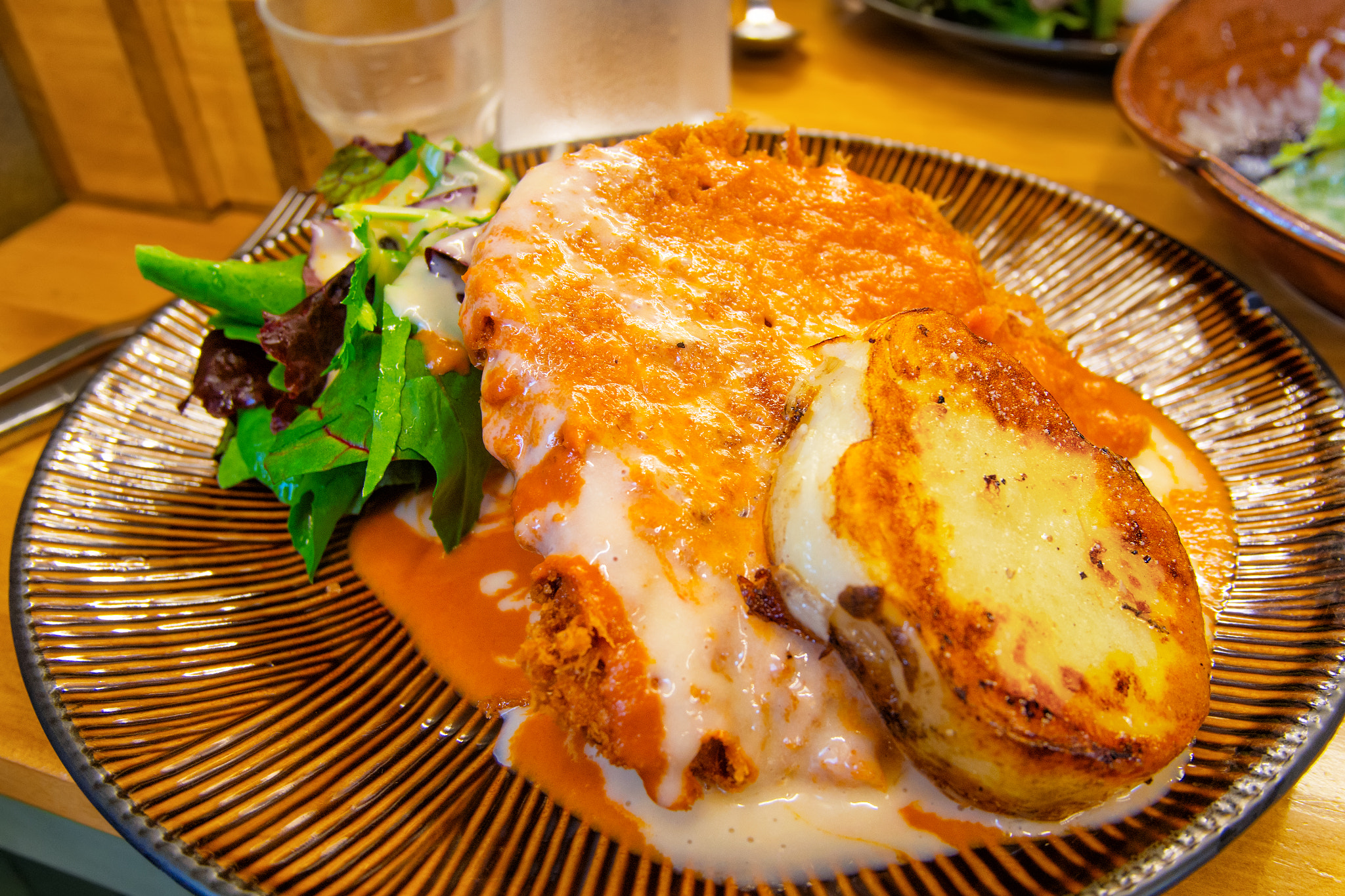 Olympus PEN E-P5 sample photo. Pork cutlet photography