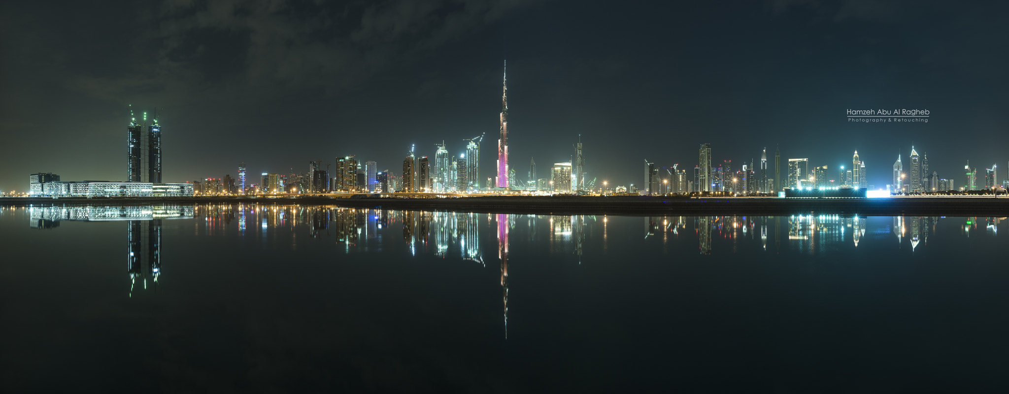 Nikon D800 + Sigma 18-35mm F1.8 DC HSM Art sample photo. Dubai city reflected. photography