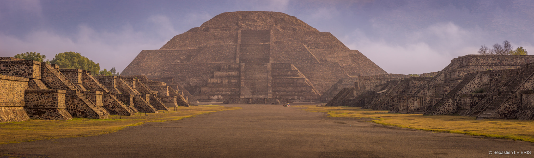 Tamron SP AF 70-200mm F2.8 Di LD (IF) MACRO sample photo. Teotihuacan's pyramides photography