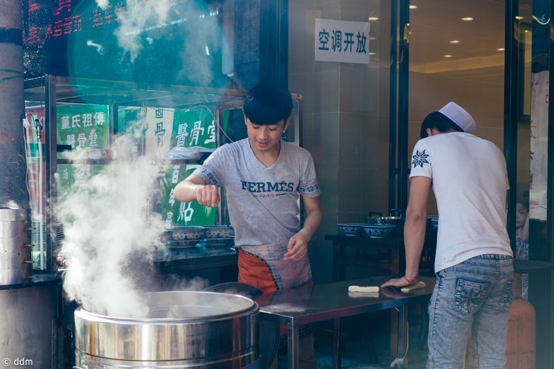 Olympus OM-D E-M10 + Panasonic Leica DG Summilux 25mm F1.4 II ASPH sample photo. Food in xi'an photography