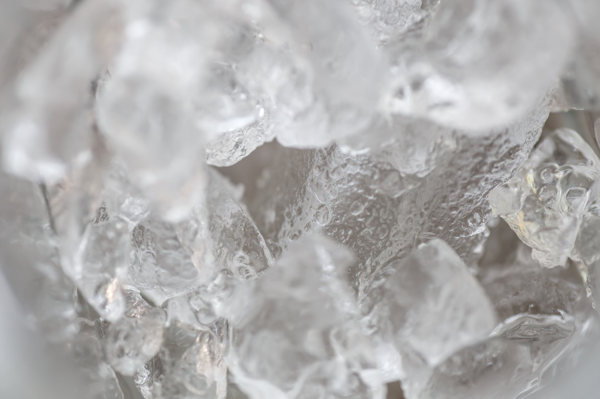 Tamron SP AF 90mm F2.8 Di Macro sample photo. Ice on glass, detailed photography from inside photography