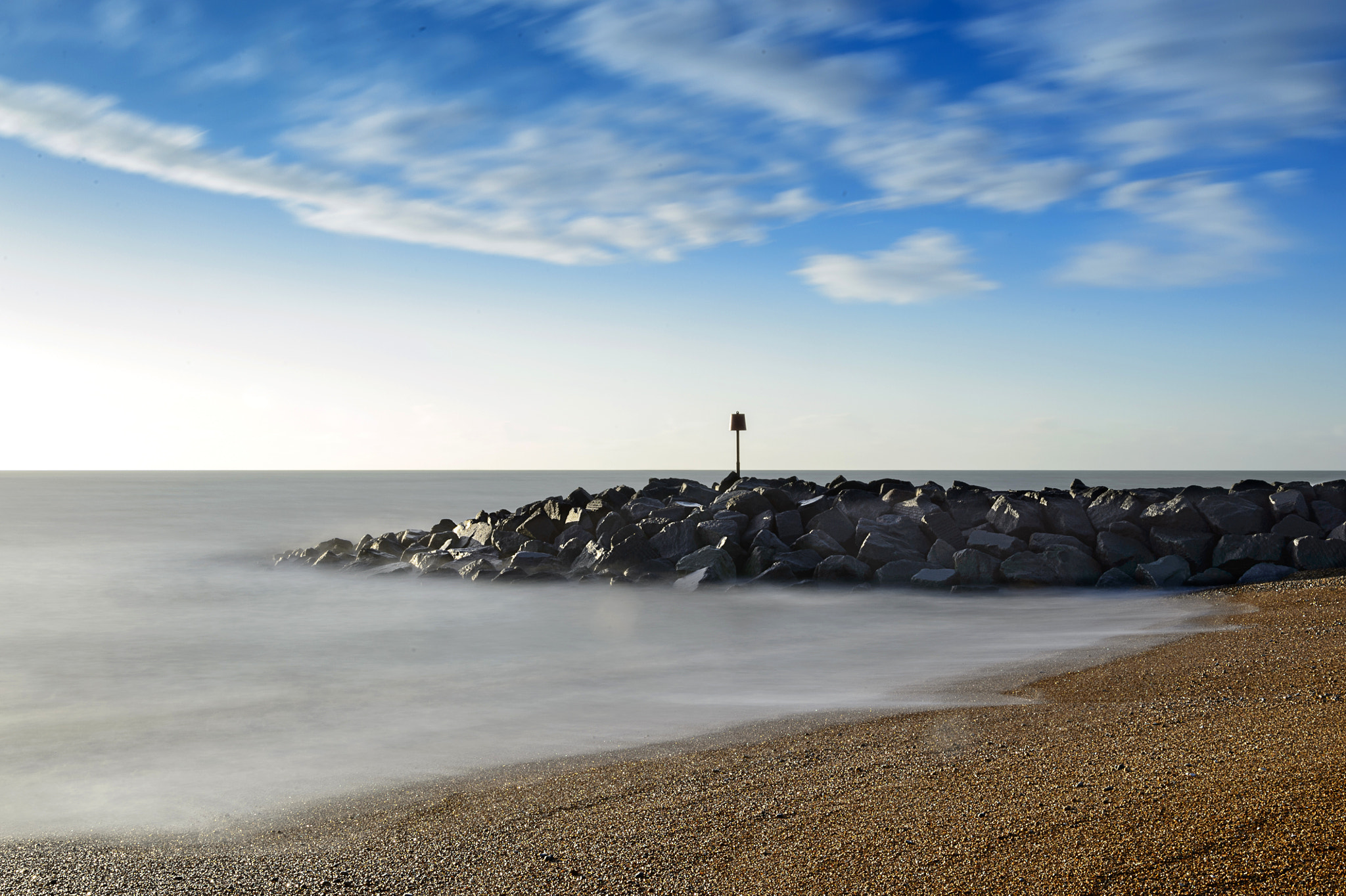 Nikon D4S sample photo. Folkestone seafront photography