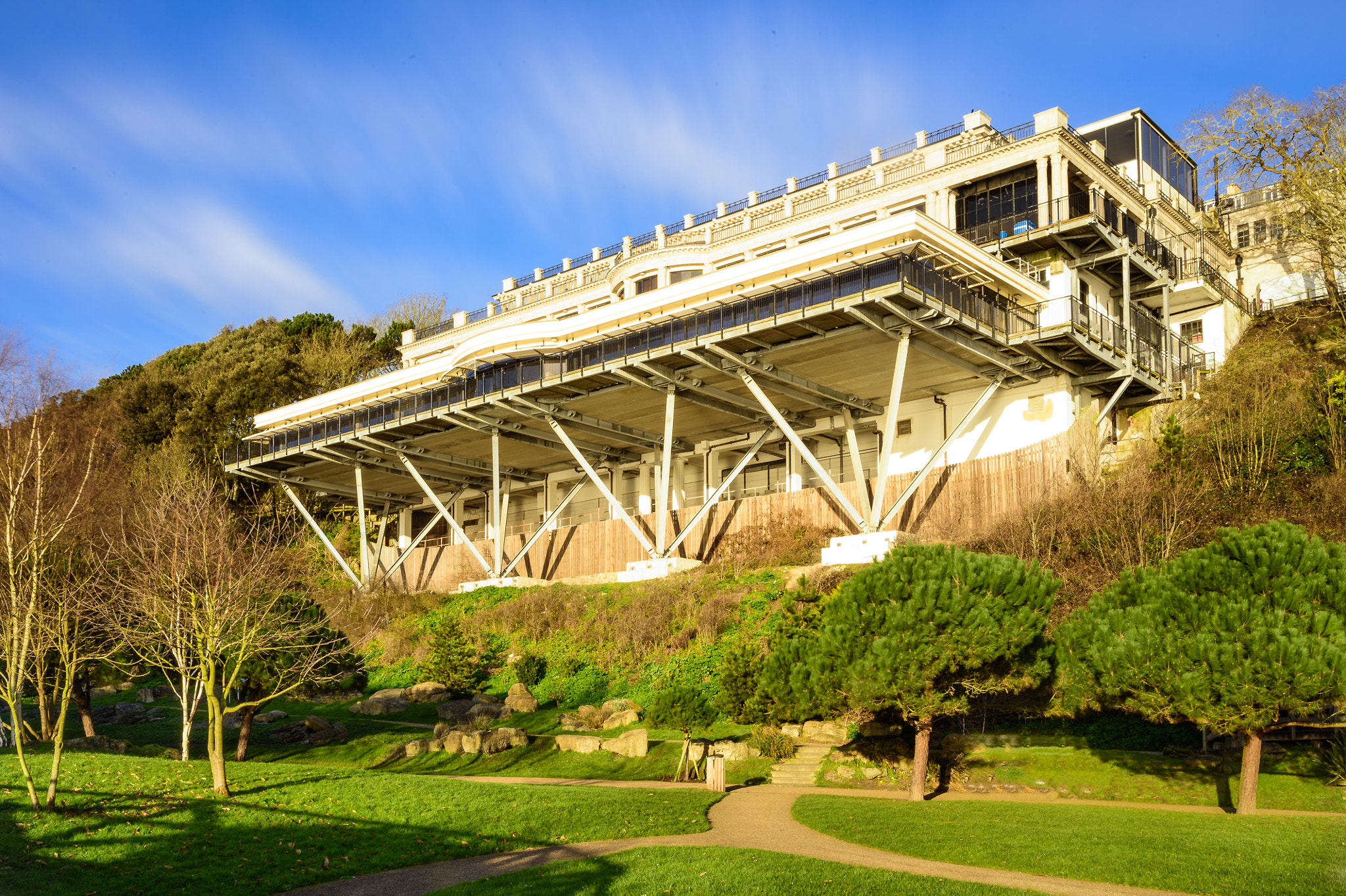 Nikon D4S sample photo. Leas cliff hall folkestone photography