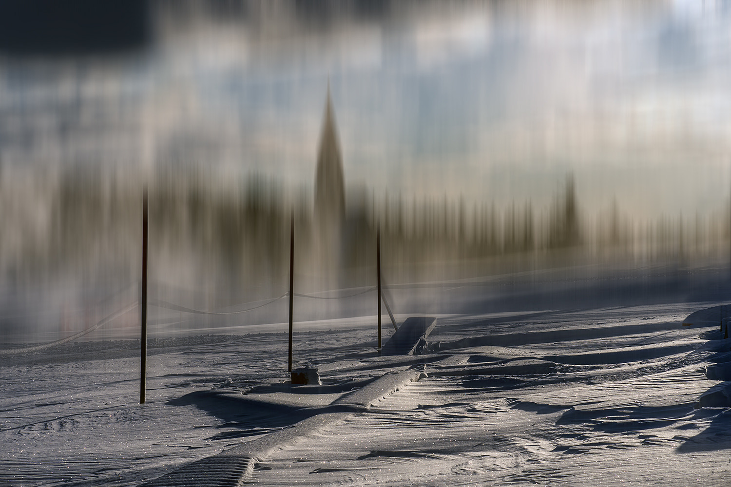 Panasonic Lumix G X Vario 35-100mm F2.8 OIS sample photo. Winter mystic morning at rogla photography