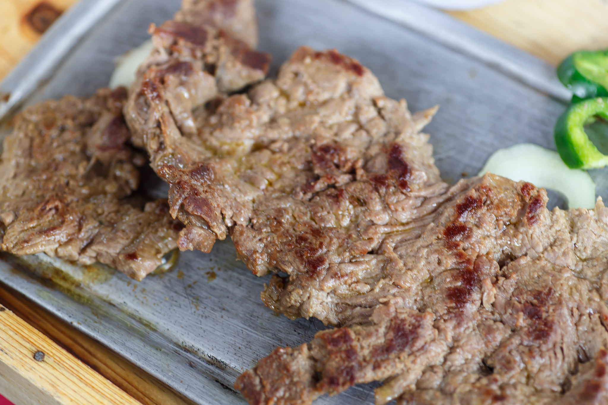Tamron SP AF 90mm F2.8 Di Macro sample photo. Beef steak photography