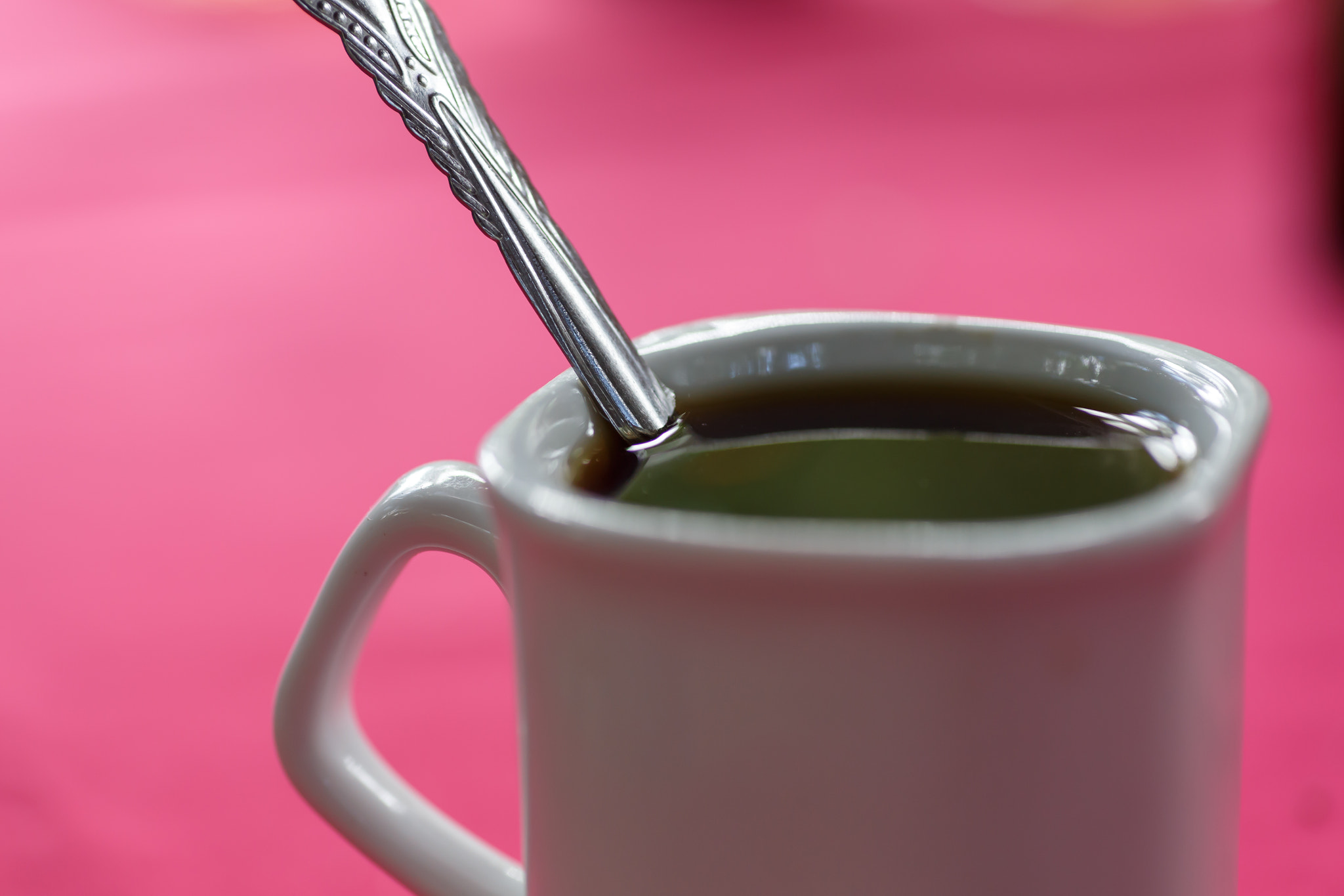 Tamron SP AF 90mm F2.8 Di Macro sample photo. Coffee cup in detail photography