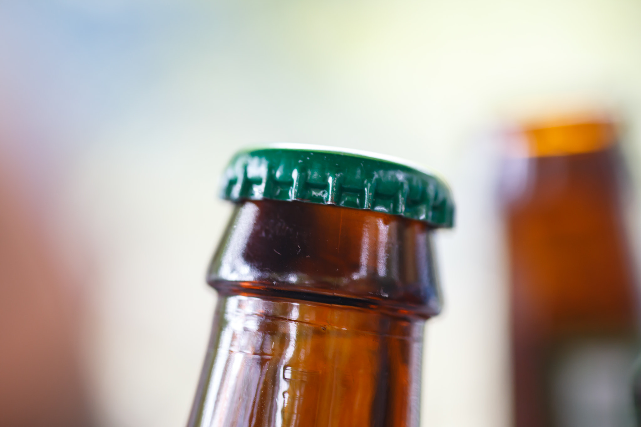 Tamron SP AF 90mm F2.8 Di Macro sample photo. Brown bottle of beer with stopper detail photography